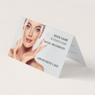 Carte De Visite Rendez-vous au salon de beauté et de soins de la p