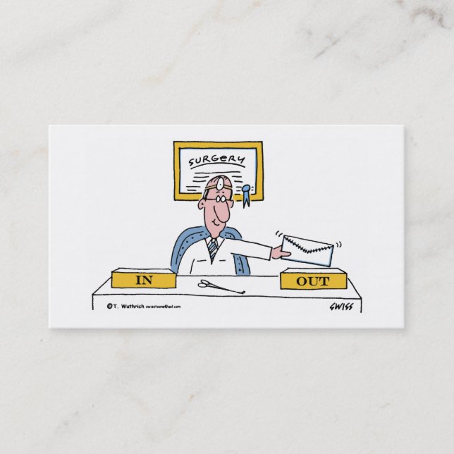 Carte De Visite Rendez-vous caricaturiste général humoristique ou (Devant)