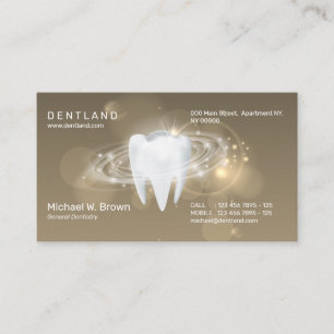 Carte De Visite Rendez-vous chez le dentiste de la clinique dentai