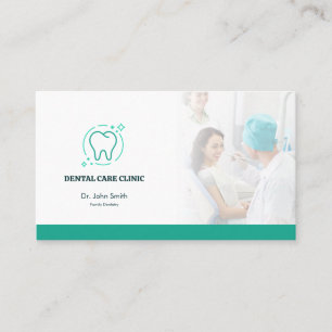Carte De Visite Rendez-vous chez un dentiste moderne de dentaire p