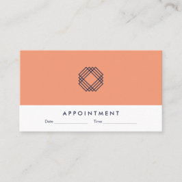 Carte De Visite Rendez-vous propre minimaliste moderne de