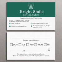 Rendez-vous rappel Orthodontiste Bureau se prépare