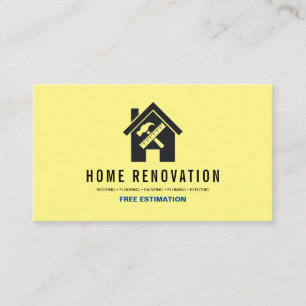 Carte De Visite Rénovation résidentielle moderne Réparation Handym