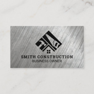 Carte De Visite Rénovations de la maison Hammer Saw   Couleur