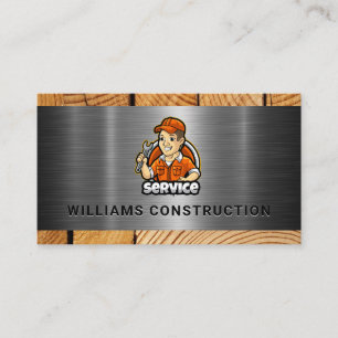 Carte De Visite Réparateur   Construction
