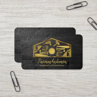 Carte De Visite Réparateur de maison moderne professionnel homme à