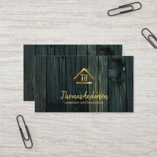 Carte De Visite Réparateur de maison moderne professionnel homme à