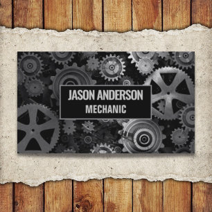 Carte De Visite Réparation automatique Automotive engins industrie
