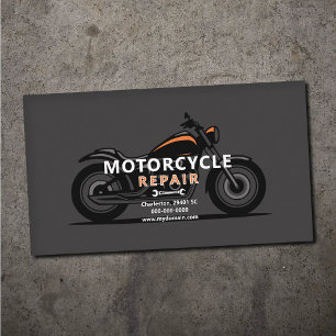 Carte De Visite Réparation de moto