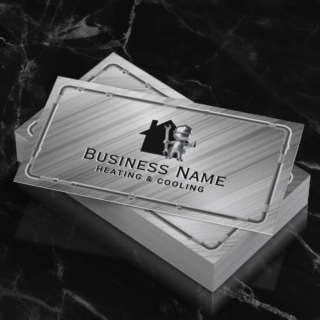 Carte De Visite Réparation du système de refroidissement de la mai (Créateur téléchargé)