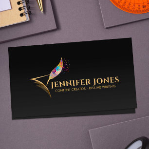 Carte De Visite Reprendre les services d'écriture professionnelle