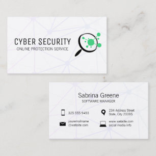 Carte De Visite Réseau de logos de recherche Circuit de technolo