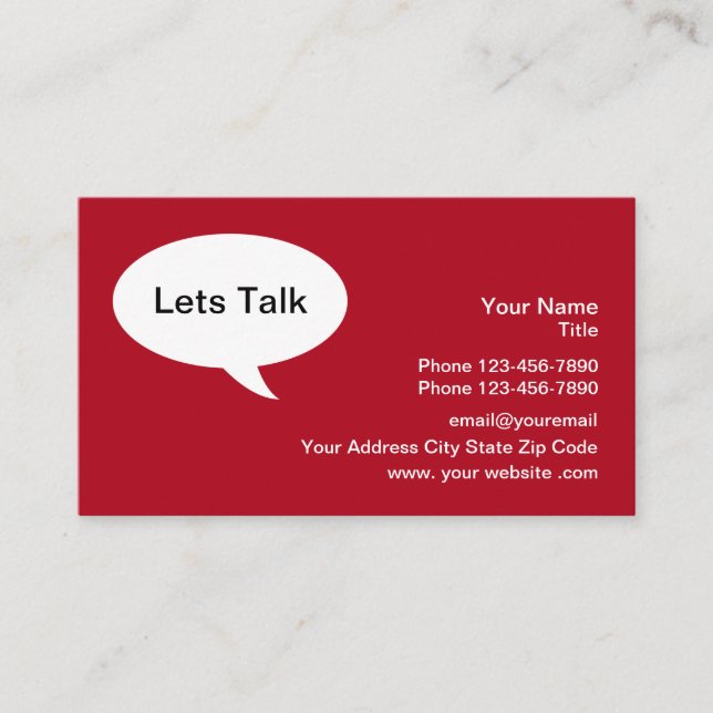 Carte De Visite Réseautage professionnel intelligent (Devant)