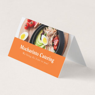 Carte De Visite Restaurant et traiteur élégant et professionnel