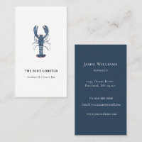 restaurant homard bleu aquarelle