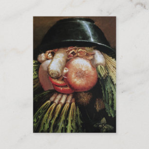 Carte De Visite Restaurant végétarien, ferme organique, nourritu