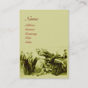 Carte De Visite RESTAURATION AUTOMATIQUE , AUTOMOBILE, garage de r