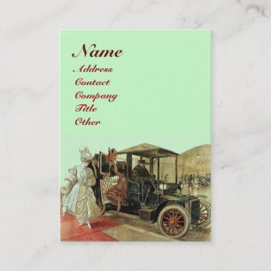 Carte De Visite RESTAURATION AUTOMATIQUE, AUTOMOBILE, garage de ré