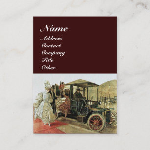 Carte De Visite RESTAURATION AUTOMATIQUE, AUTOMOBILE, garage de ré