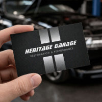 Restauration de Muscle Car - Bandes de Course Noir