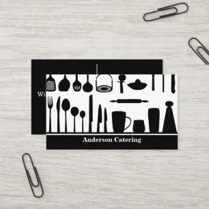 Carte De Visite Restauration moderne de cuisine