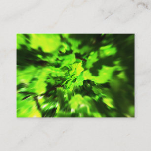 Carte De Visite Résumé vert clair