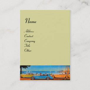 Carte De Visite RETRO CARS - réparation automobile