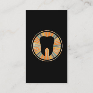 Carte De Visite Retro Orthodontic Dentistry - Graphisme des dents 