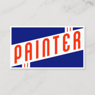 Carte De Visite rétro peintre