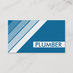 Carte De Visite rétro PLUMBER