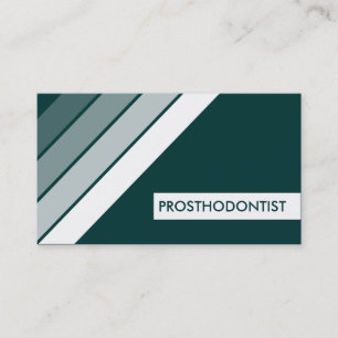 Carte De Visite RÉtro PROSTHODONTIST