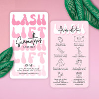 Retro Salon branché avec ascenseur à lash rose & T