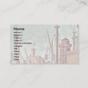 Carte De Visite Réunion du fiancé et du début