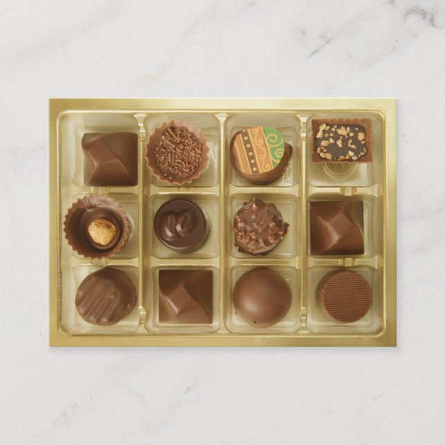 Carte De Visite rêve chocoholique (Devant)