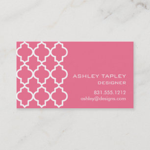 Carte De Visite Rêves marocains de chèvrefeuille