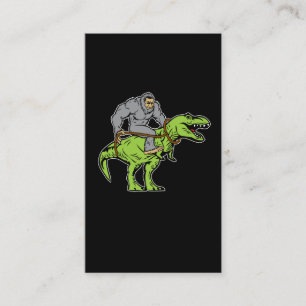 Carte De Visite Rex du dinosaure T d'équitation de Bigfoot