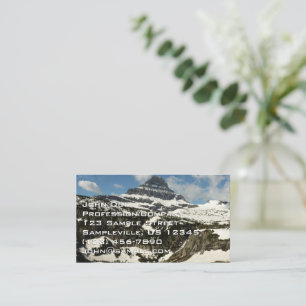 Carte De Visite Reynolds Mountain depuis Logan Pass à Glacier Park