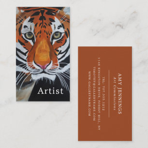 Carte De Visite Roi de la Jungle Peinture par Alfred Fox
