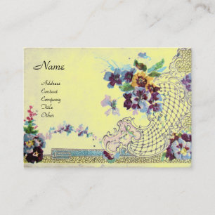 Carte De Visite ROMANTICA 2 Monogramme