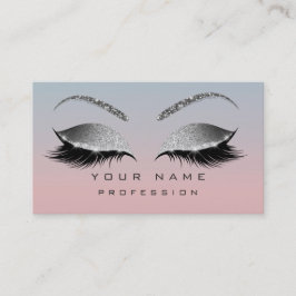 Carte De Visite Rose de Parties scintillant Ombre Eyebrow