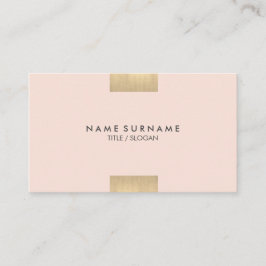 Carte De Visite Rose en pastel chic imprimé par Papier d'emballage