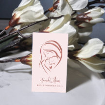 Rose et or Rose Noir et post-partum Doula