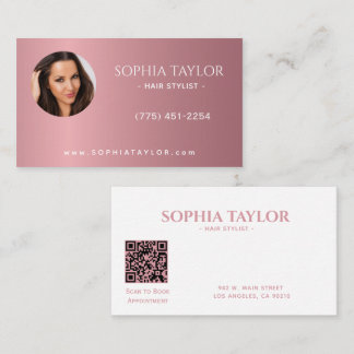 Carte de visite Rose Gold Professionnelle pour Coi