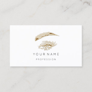 Carte De Visite Rose Liquides d'ivoire Brochures Maquillage Logo B