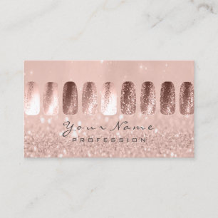 Carte De Visite Rose maigre de rose en pastel de parties
