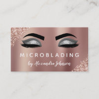 Rose Parties scintillant or Éclaircissement Eyelas