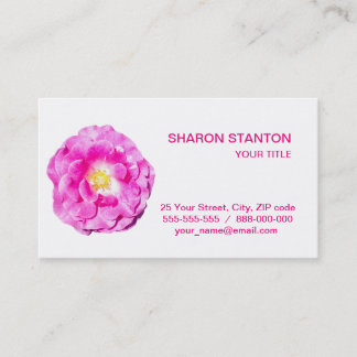 Carte De Visite Rose rose