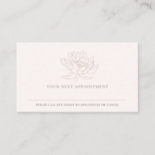 CARTE DE VISITE ROSE ROSE ROSE ROSE ROSE ROSE LOTUS APPARTEMENT FL
