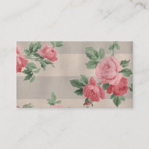 Carte De Visite Roses romantiques