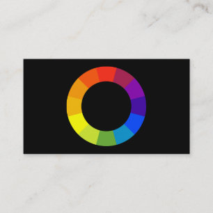 Carte De Visite roue couleur